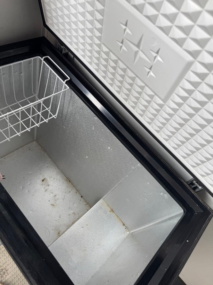 ディバイスタイル　ブラック冷凍庫 大型　200L