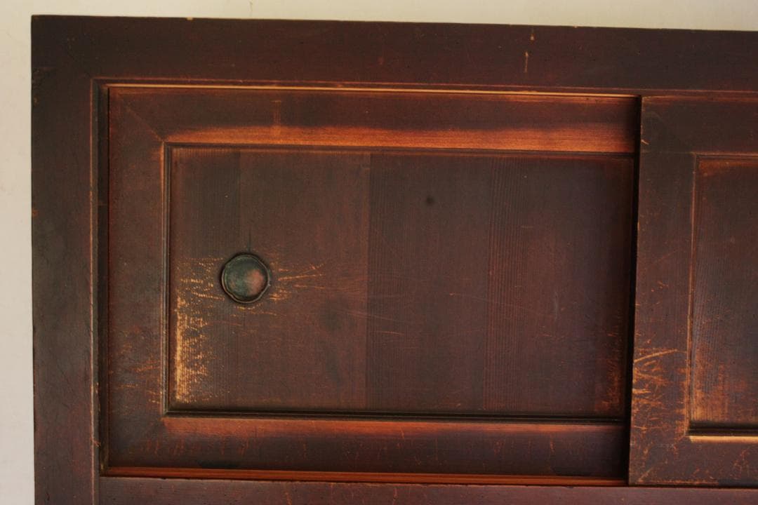 水屋箪笥 飾り棚 茶箪笥 昭和レトロ アンティーク 水屋 古民家 古家具 民藝