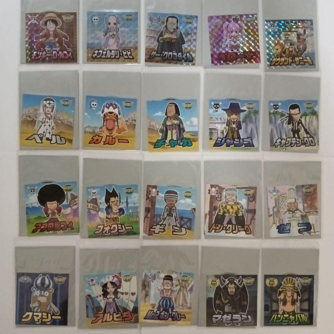 ワンピース コレクタブルフィギュア ステッカー/シール 全100種
