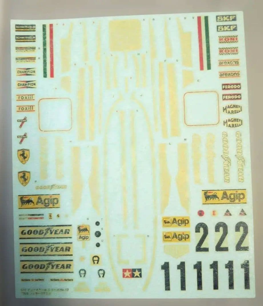 未使用⬛️TAMIYA Ferrari 312T 1/12スケール