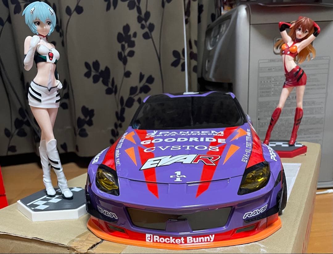 ヨコモ パンデム フェアレディZ エヴァンゲリオンレーシング仕様ボディ