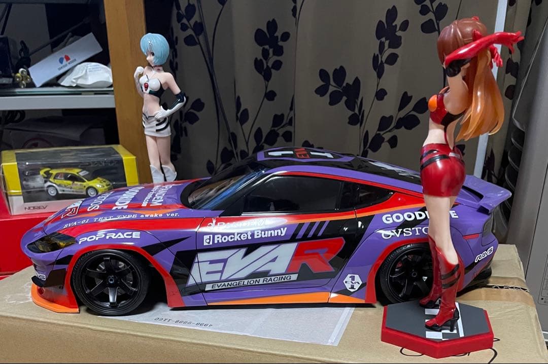 ヨコモ パンデム フェアレディZ エヴァンゲリオンレーシング仕様ボディ