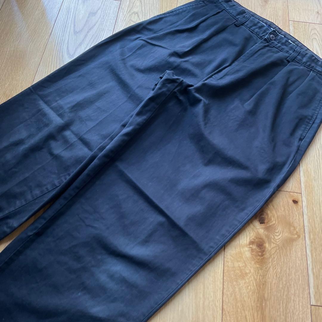 90s　USA製　ラルフローレン　ポロチノ　ブラック　ANDREW チノパン　黒