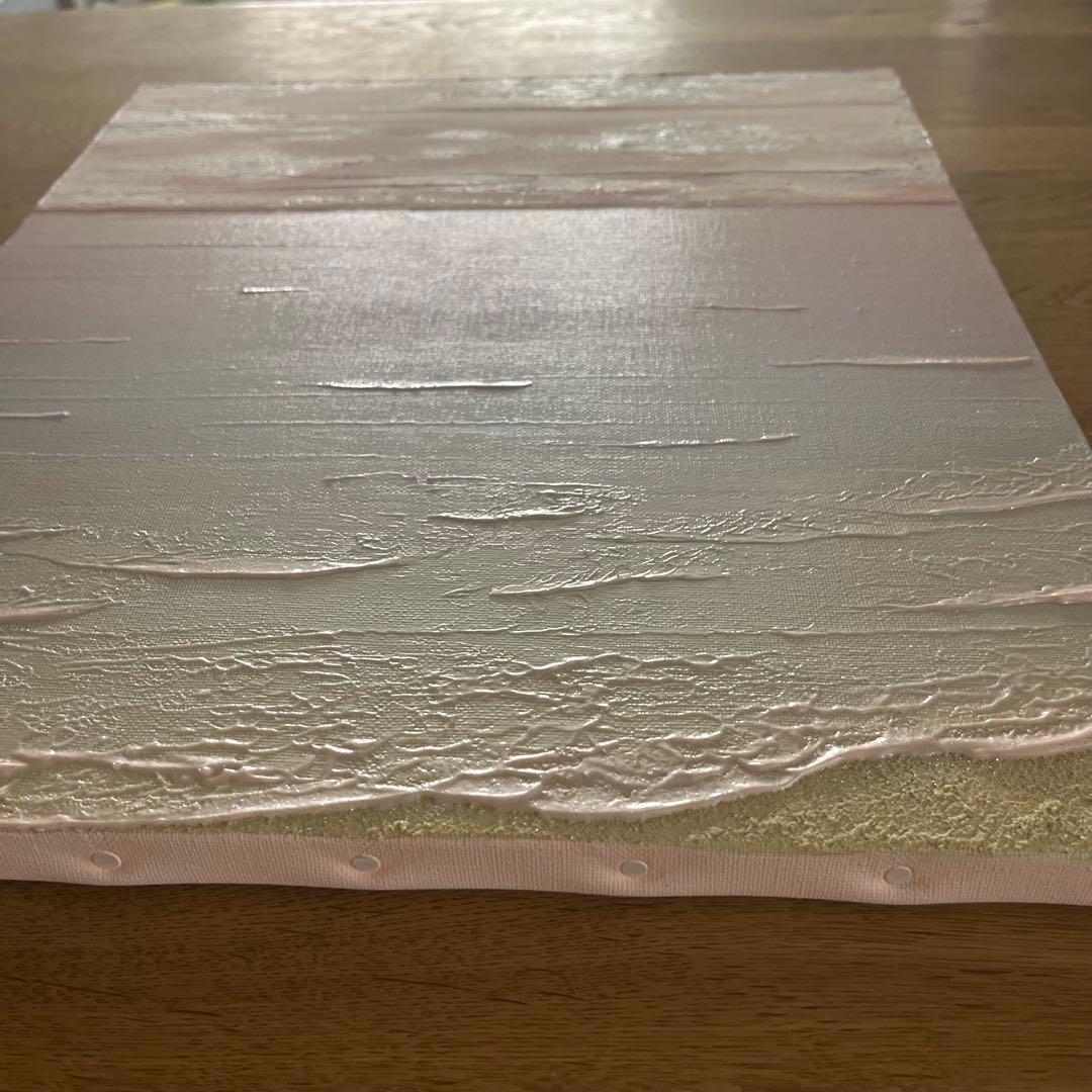 ピンクインテリア 海の風景 テクスチャーアート 海の絵 海 海アート