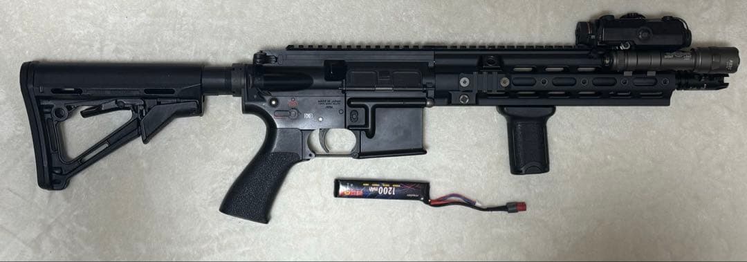 東京マルイ 次世代電動ガン HK416デルタカスタム内部カスタム電子トリガー搭載