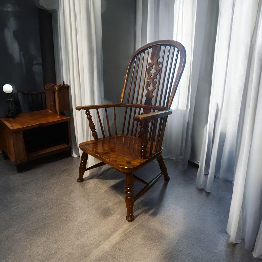 松本民芸家具 #44A型 ウインザーチェア アームチェア ヴィンテージ