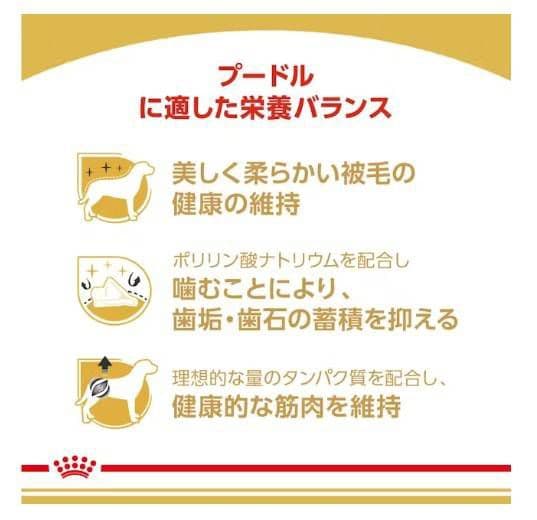 ロイヤルカナン　 CANIN プードル用ドライフード 7.5kg×3袋