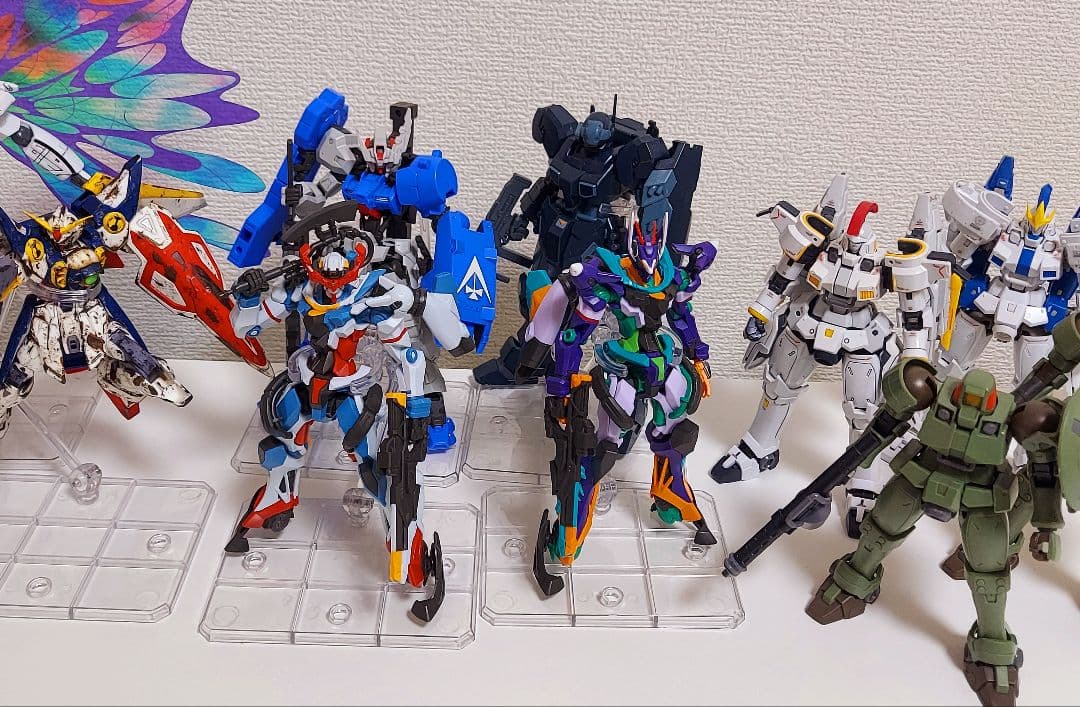 ガンプラ HG RG 組立済完成品 塗装済完成品 13体セット