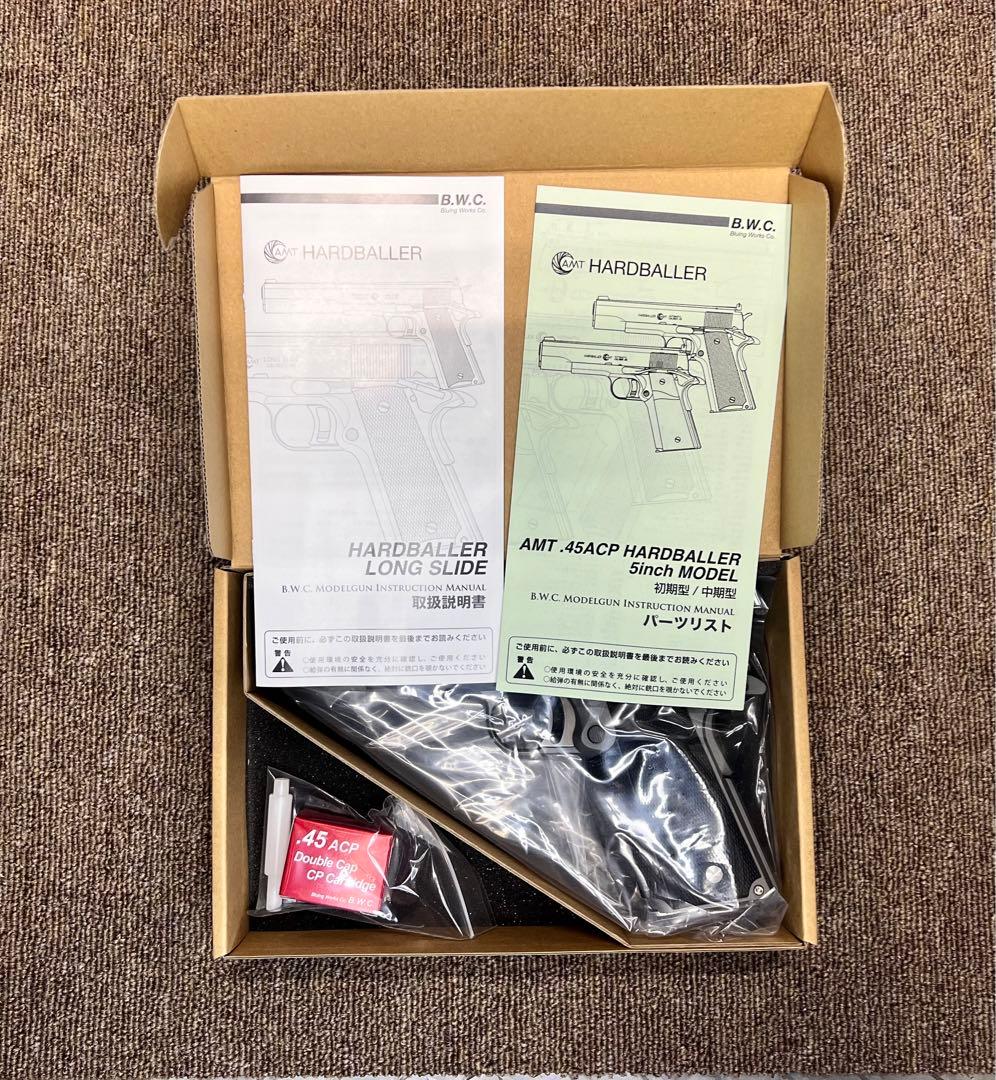 【モデルガン】BWC AMT.45ACP HARDBALLER 5in.【新品】