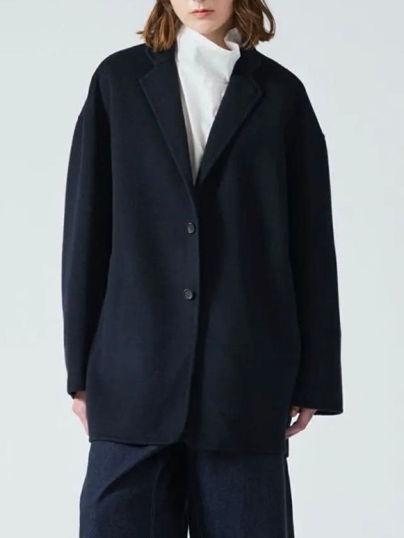 25AW 新品mizuiro ind ウールワイドテーラードジャケット