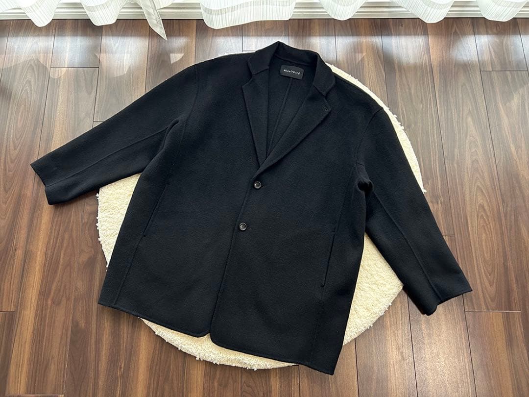 25AW 新品mizuiro ind ウールワイドテーラードジャケット
