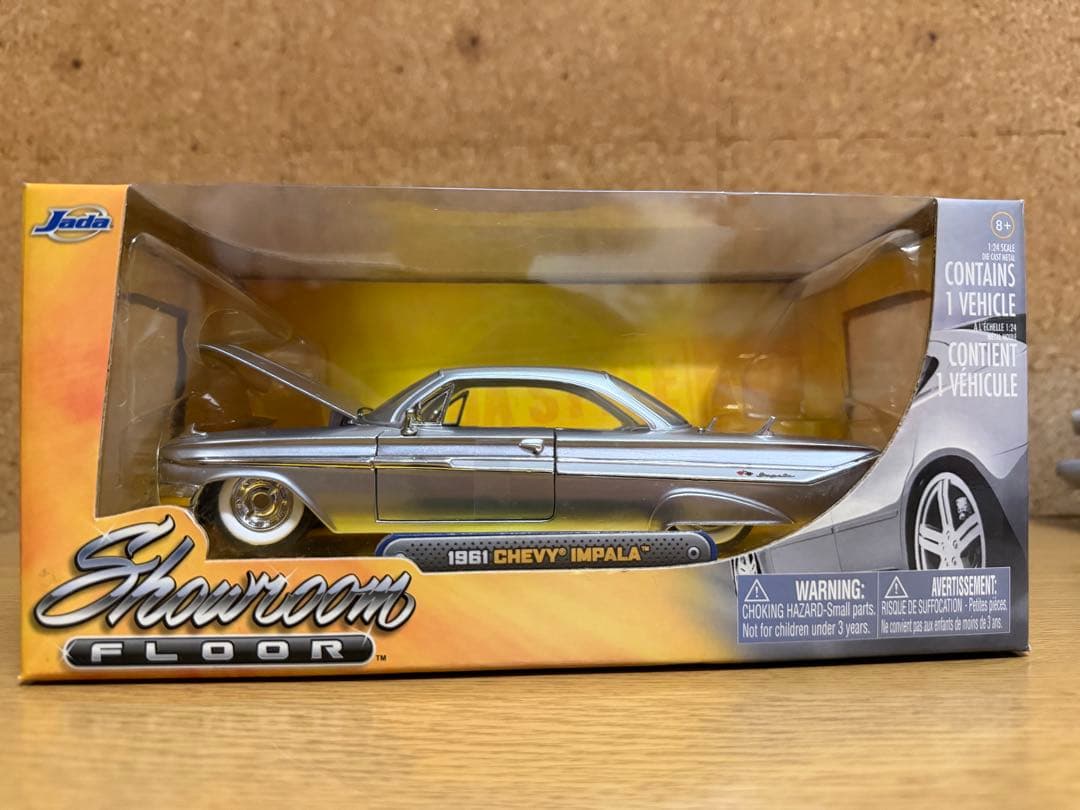 【廃番】1961 Chevy Impala シルバー　Jada 1/24