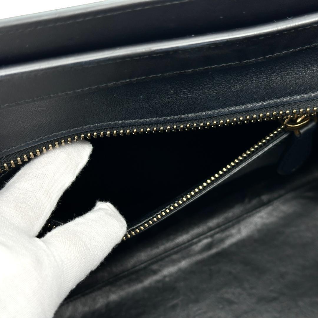 【極美品】セリーヌ　ラゲージ　マイクロショッパー　ブラック　ハンドバッグ