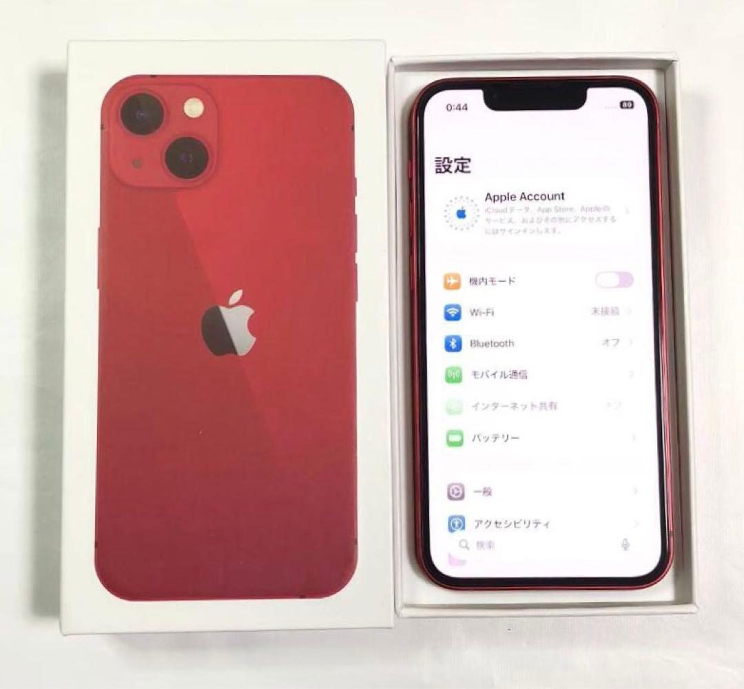 iPhone 13 mini 512GB SIMフリー レッド 未使用