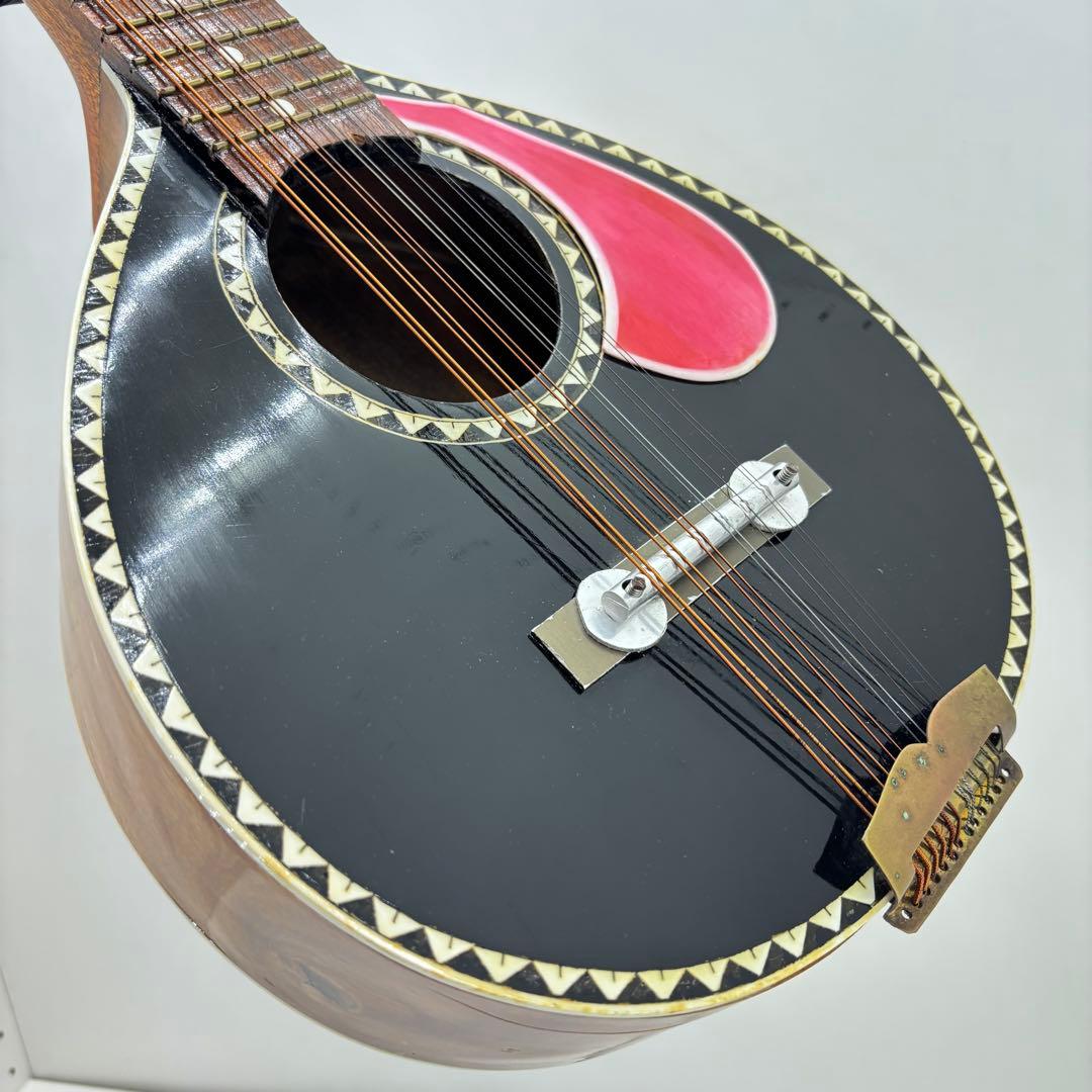 希少 バンドゥリア 小型 リュート属 12弦 撥弦楽器 スペイン ラテンアメリカ