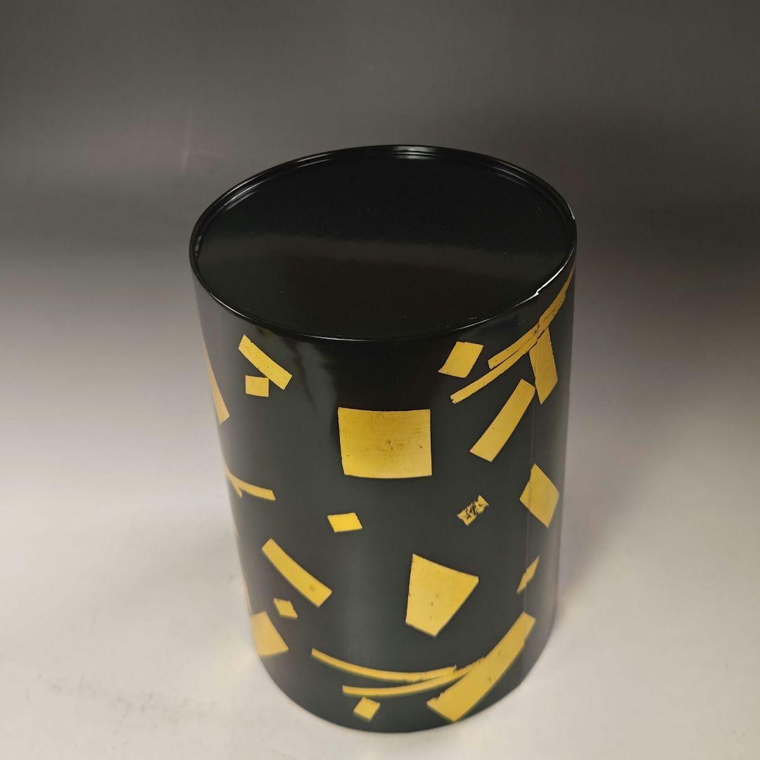 イ860 水指『中村宗悦』『十一代玄々斎好　葉蓋水指　共箱』茶道具