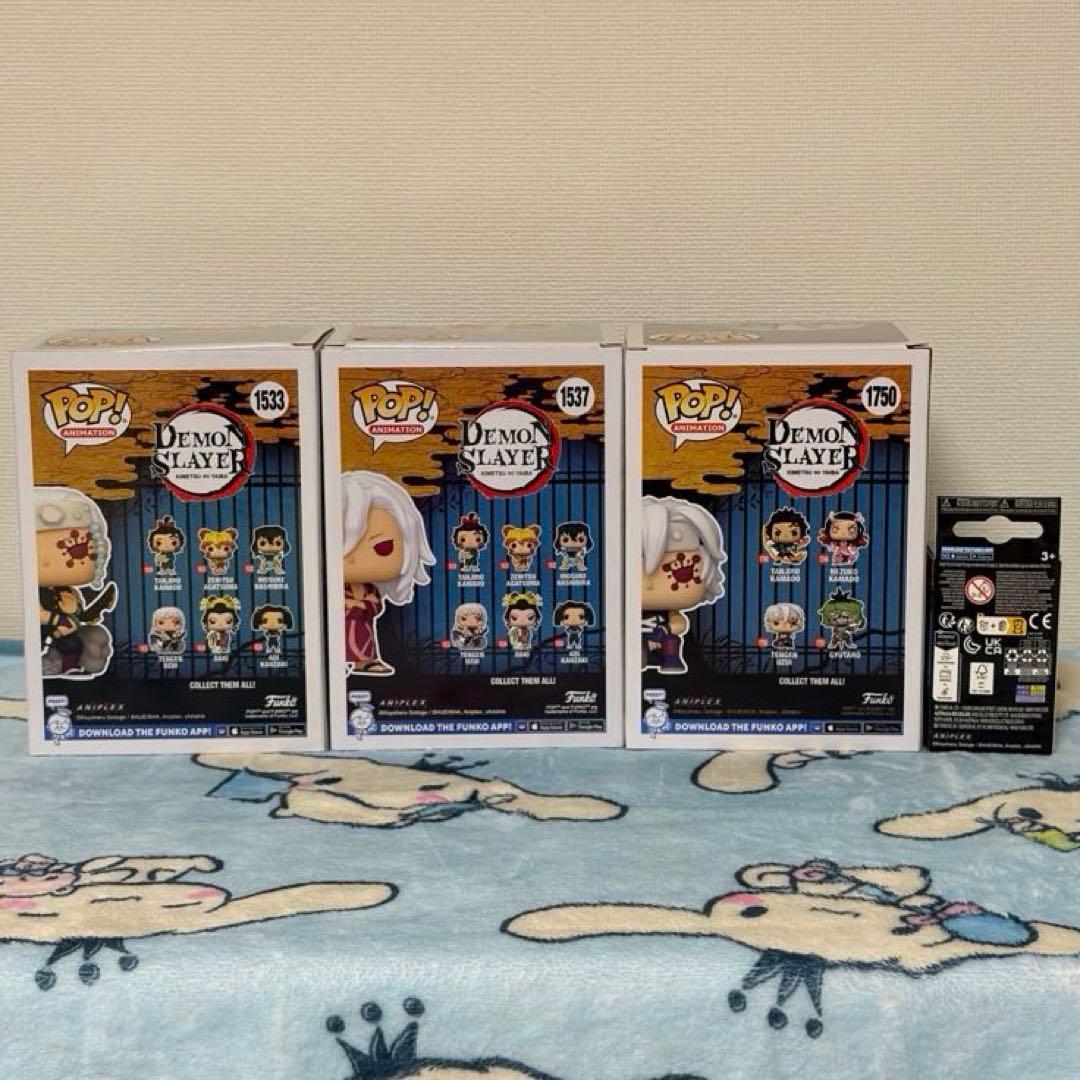 【新品】Funko Pop! 鬼滅の刃 宇髄天元 フィギュア 4体セット