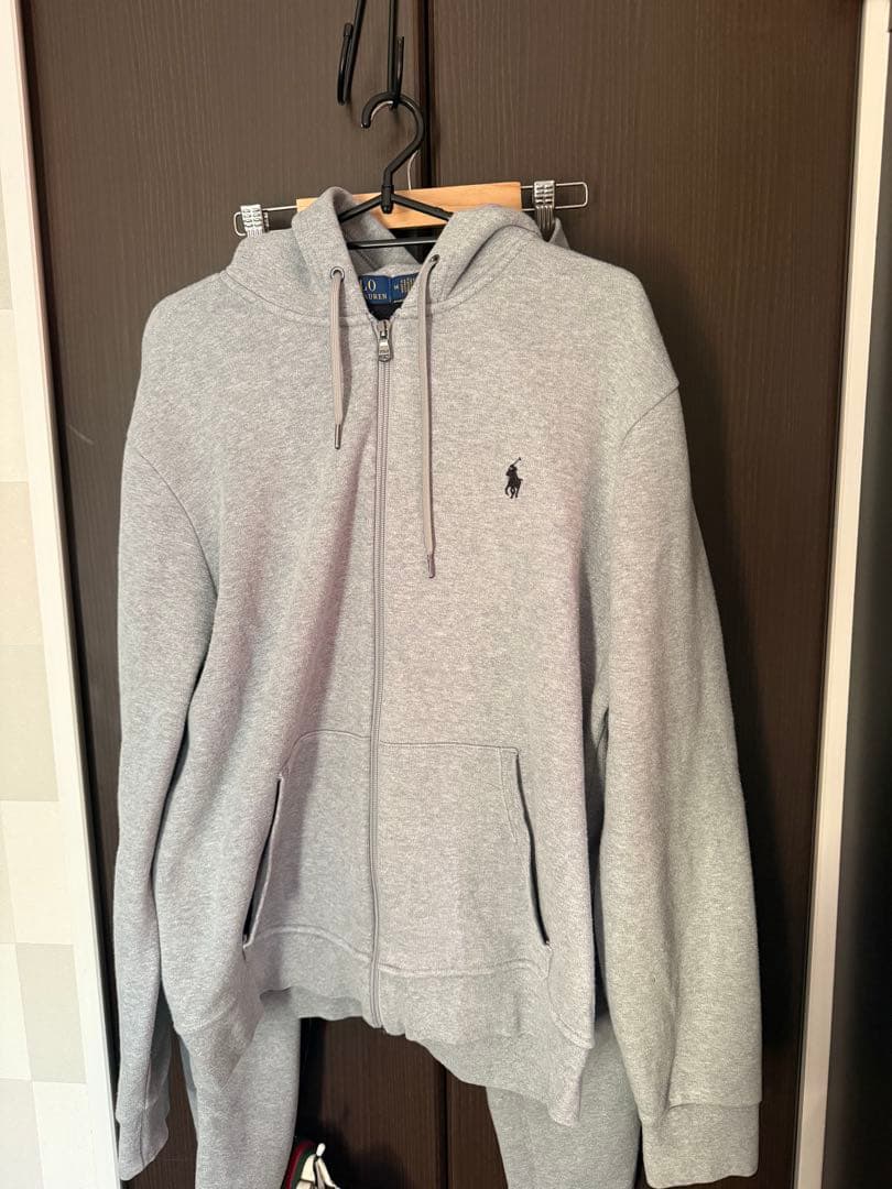 POLO Ralph Lauren グレー パーカー ジョガーパンツ セット M