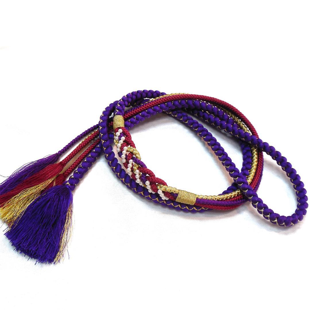 未使用品★洗える振袖　振袖フルセット　ポリ　成人式　振袖　M～Ｌサイズ　赤　花柄