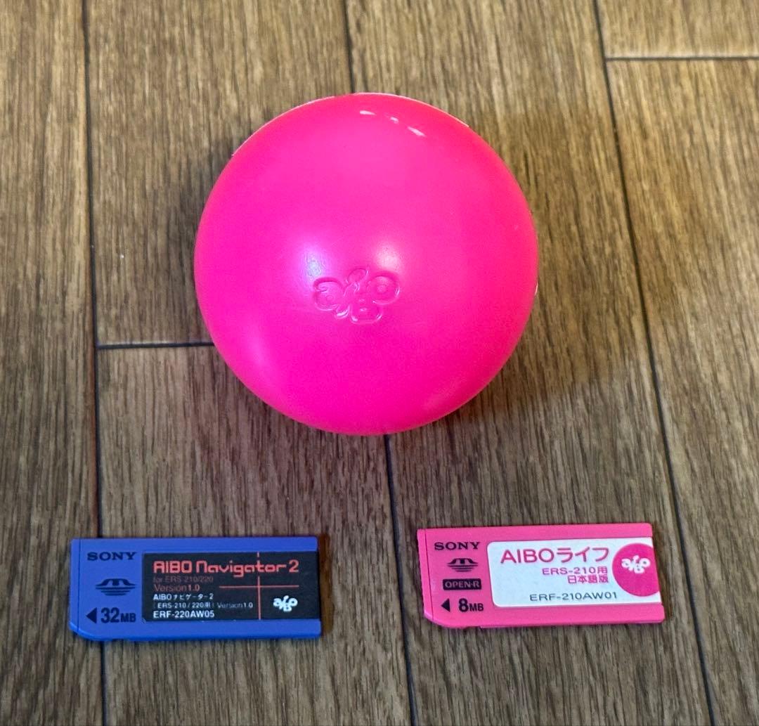 AIBO　動作品ERS-210 シルバーと無線LANカード等