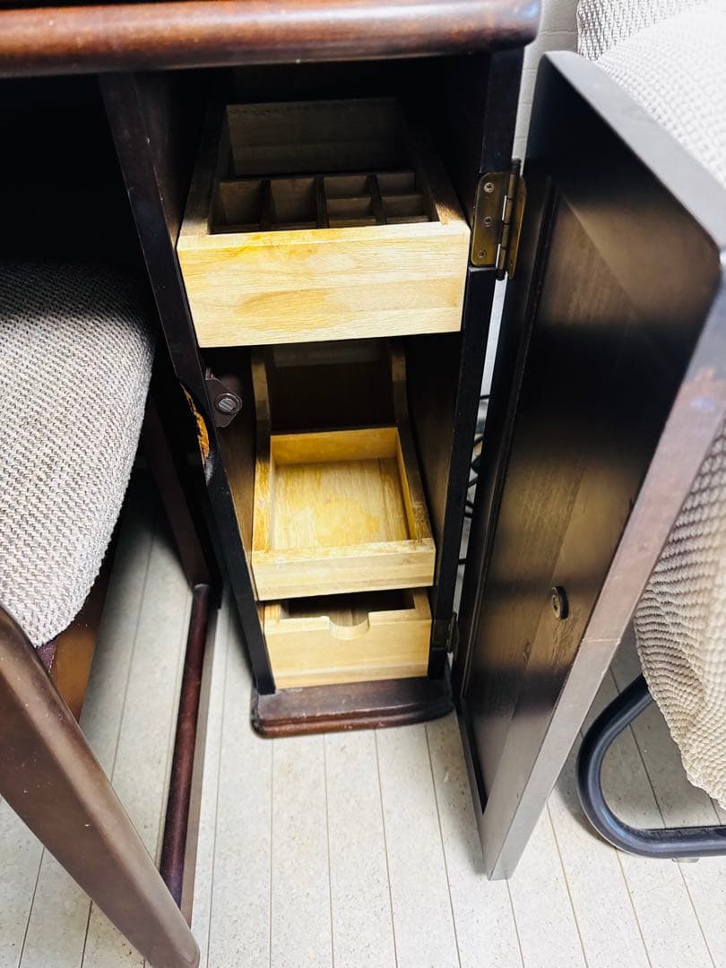 送料込　ドレッサー　アンティーク　ミラー　収納　ヴィンテージ