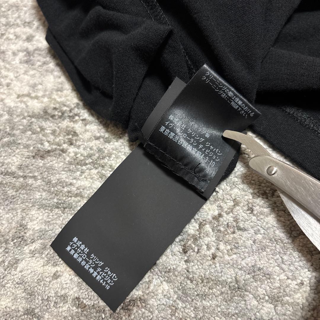 SAINT LAURENT PARIS スパンコールTシャツ