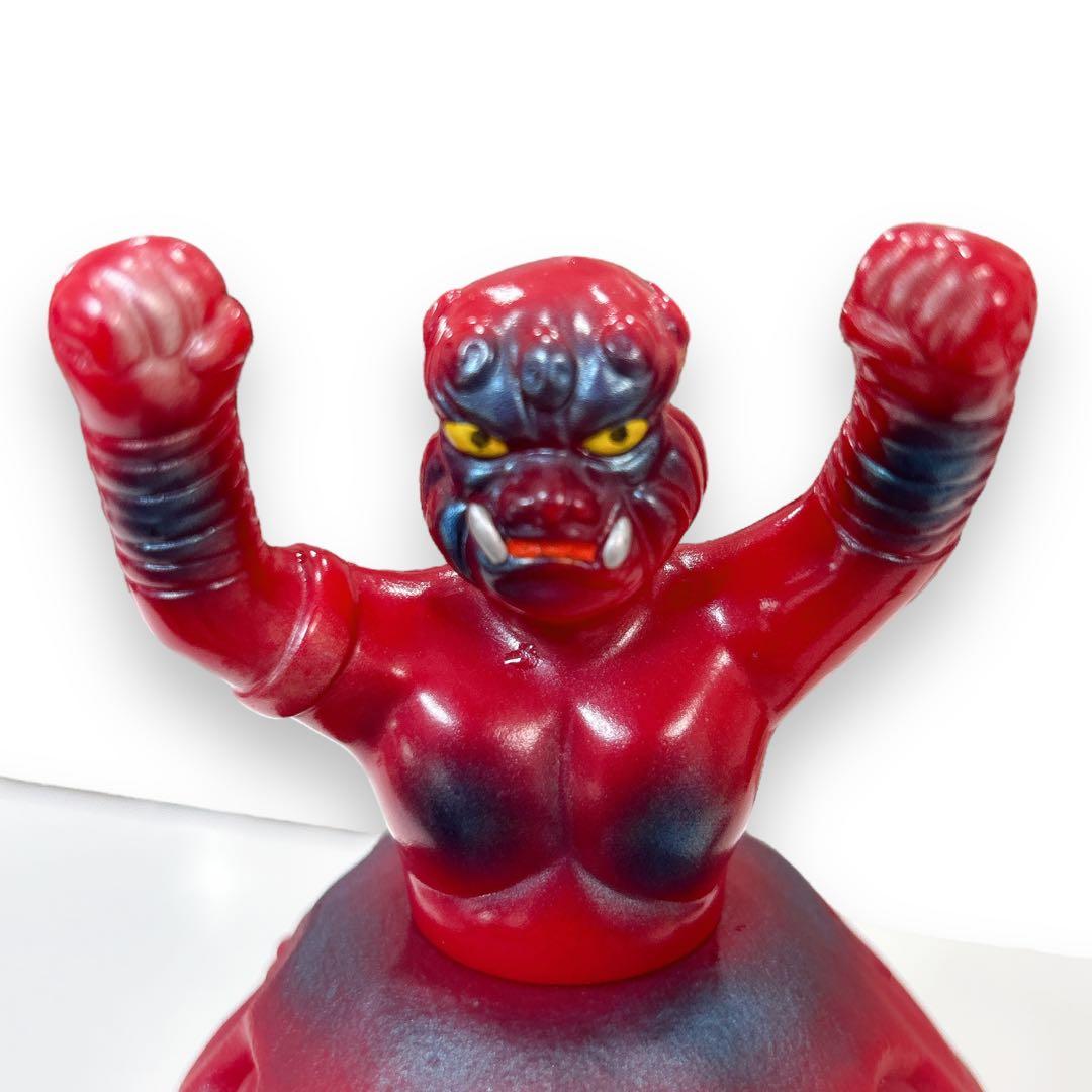 激レア 限定 レインボー造形 十面鬼 ソフビ 脱着可能