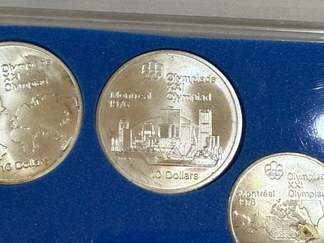 第21回　オリンピック　モントリオール大会　記念銀貨