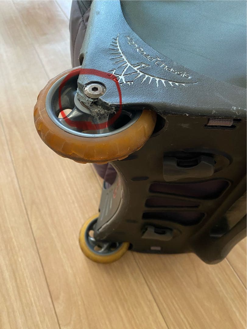 オスプレー ソージョン25(60ℓ) キャリー　バックパック　3way