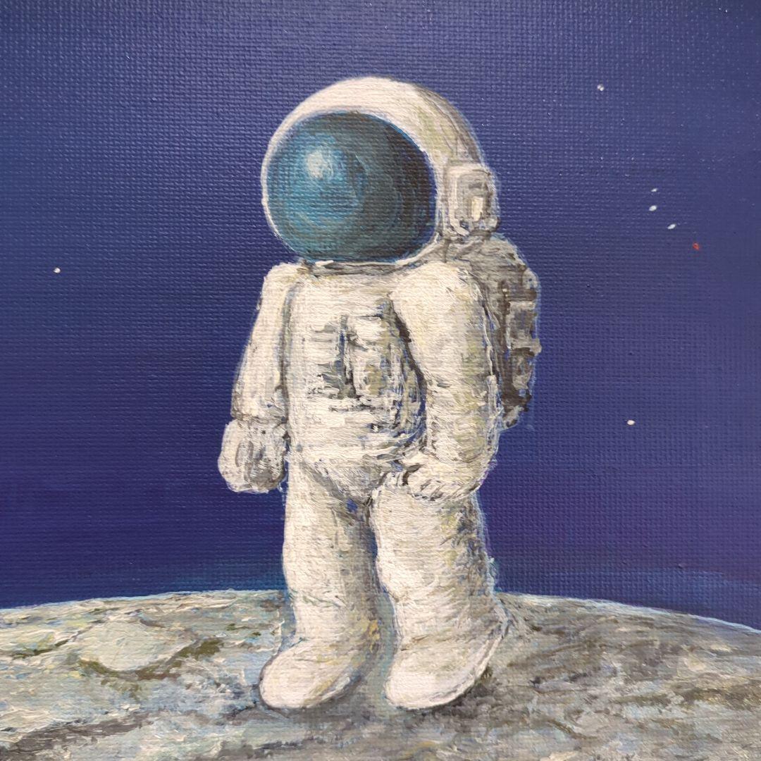 抽象画　絵画　作品名　ぼくのみらい