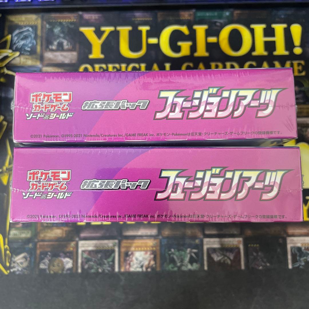 ポケモンカードゲーム フュージョンアーツ　シュリンク付き　2 box ポケカ