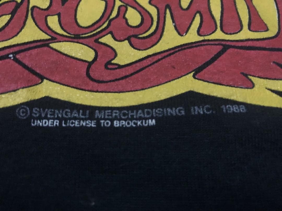 エアロスミス Tシャツ① コピーライトあり（1988年） M
