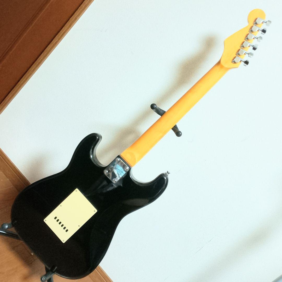 PhotoGenic　ストラトキャスタータイプ　エレキギター　ブラック