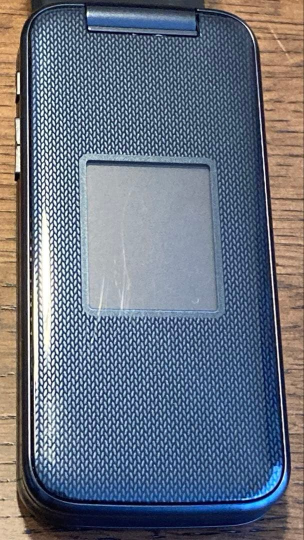 docomo らくらくホン F-41Fセット　ネイビー