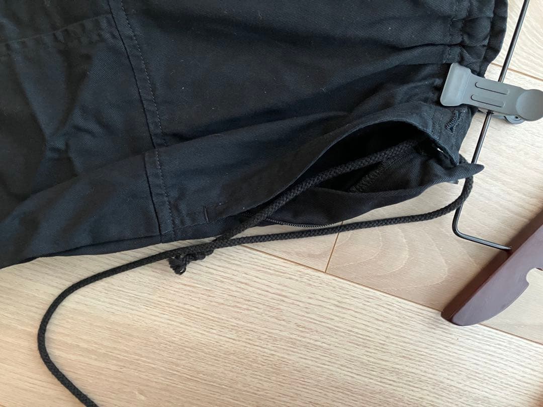 y's ワイズ　ブラック サルエルパンツ