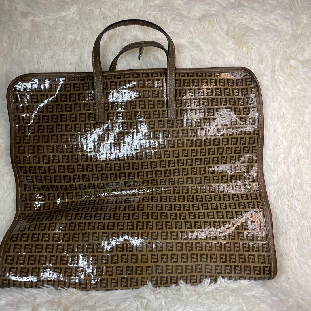 専用❗️超希少♡FENDI ✨フェンディ　ガーメントバッグ 衣装ケース　ズッカ柄