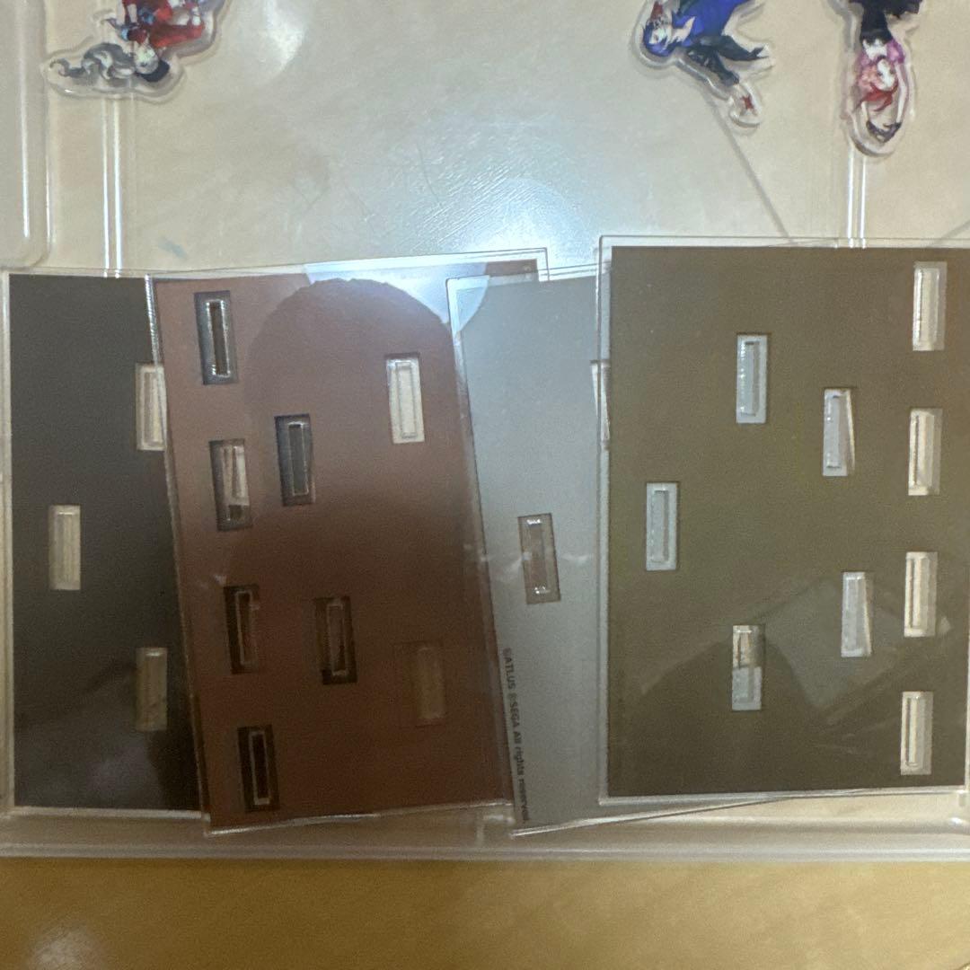 P5D アクリルスタンドジオラマ 4種　セット　雨宮連　喜多川裕介 ペルソナ