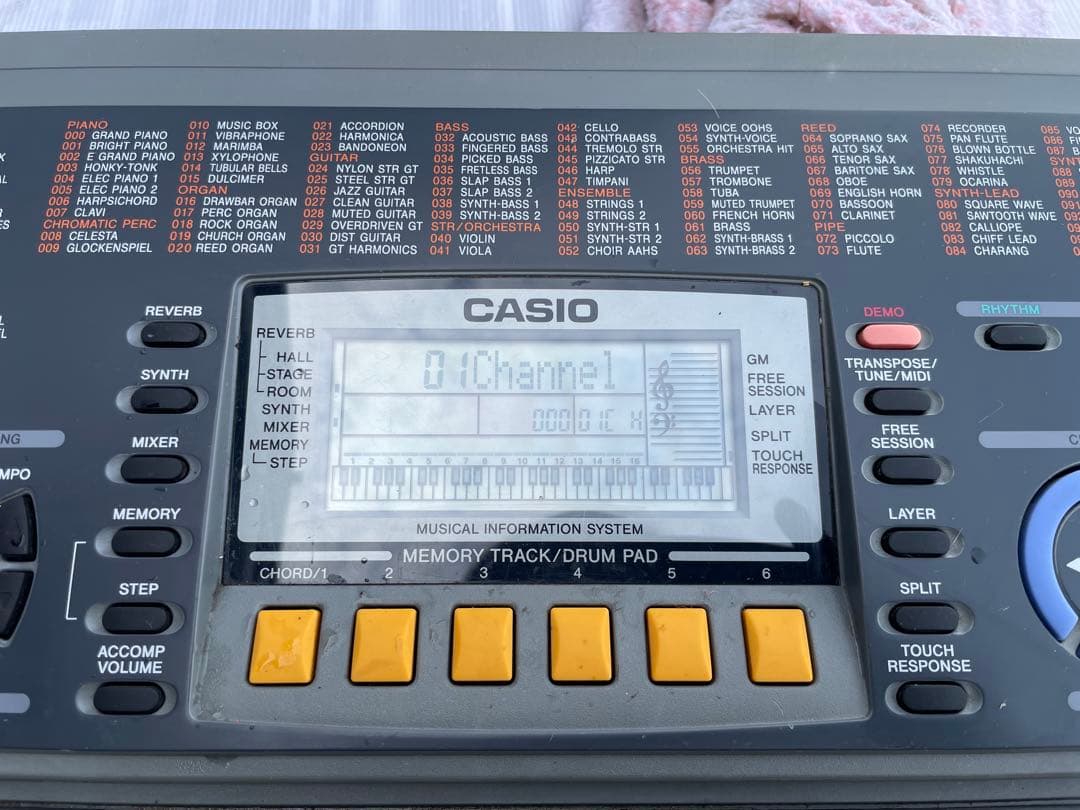 CASIO CTK-601 電子キーボード 61鍵 タッチレスポンス付き