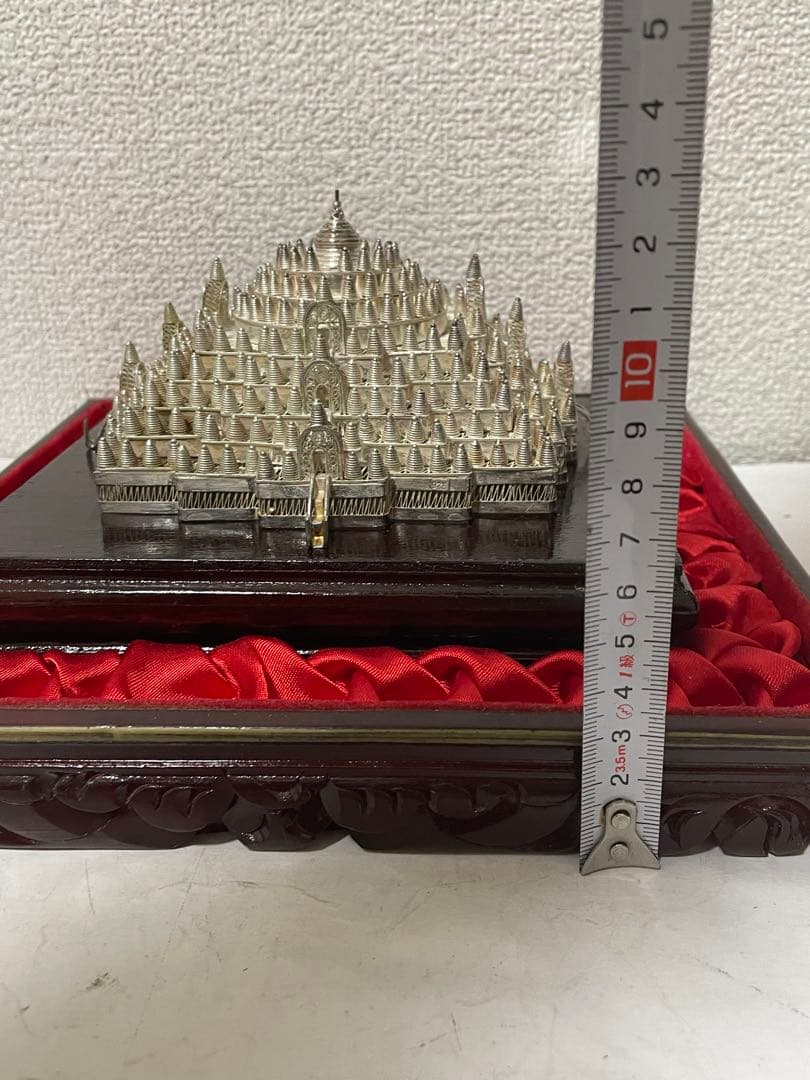 銀細工 シルバー925　仏塔 275g