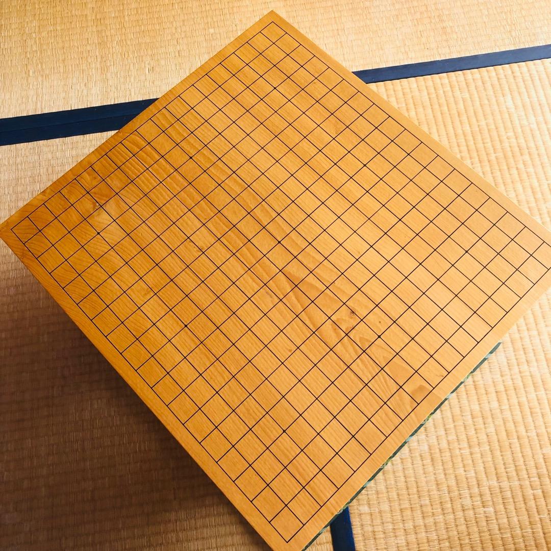 本榧（かや）の碁盤と碁石セット