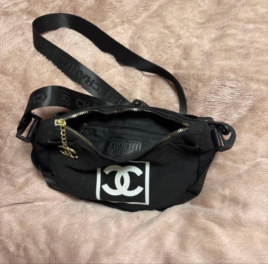 チ*コ様 も*ろ様 CHANEL ブラック ショルダーバッグ