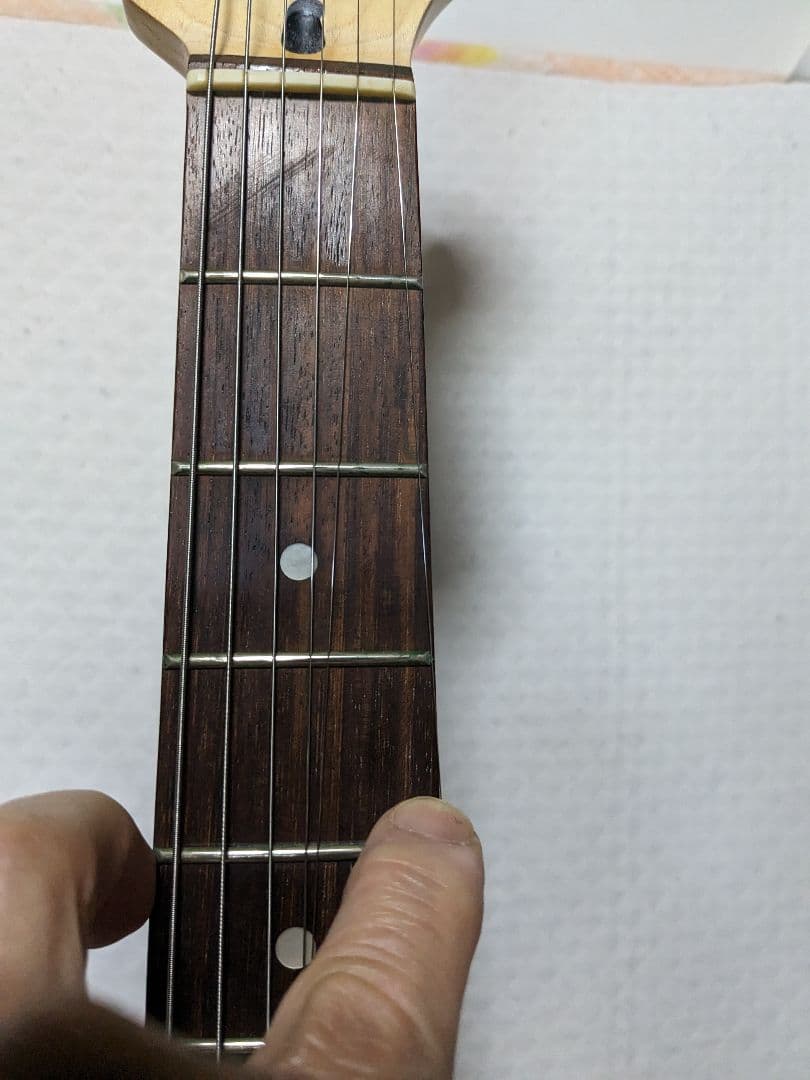 セルダー、ストラトキャスター、ミラーピックガード、エレキギター