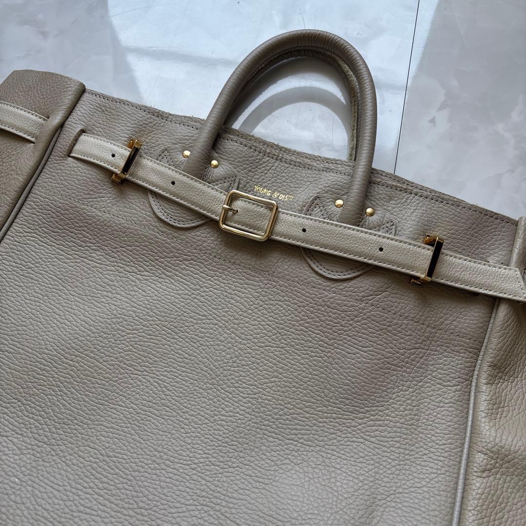 Young & Olsen ライトベージュトートバッグ