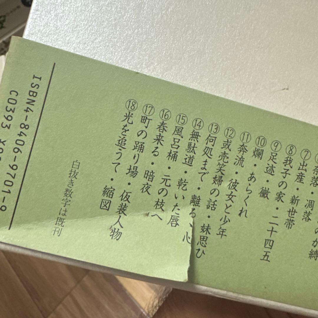 【徳田秋聲全集】（本巻42冊＋別巻1、全43冊）のうち、1〜21巻（1/2）