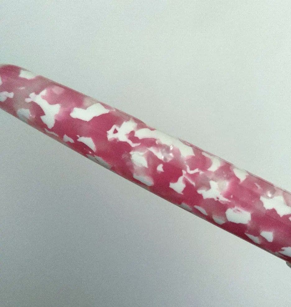 【希少】大西製作所 ガラスペン アセテート 桜 キャップ式 生産完了品 細字