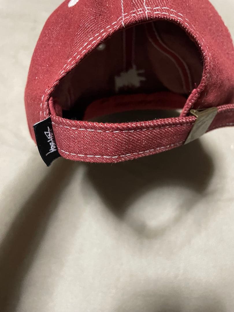 帽子 STUSSY Contrast Stitch Denim Strapback