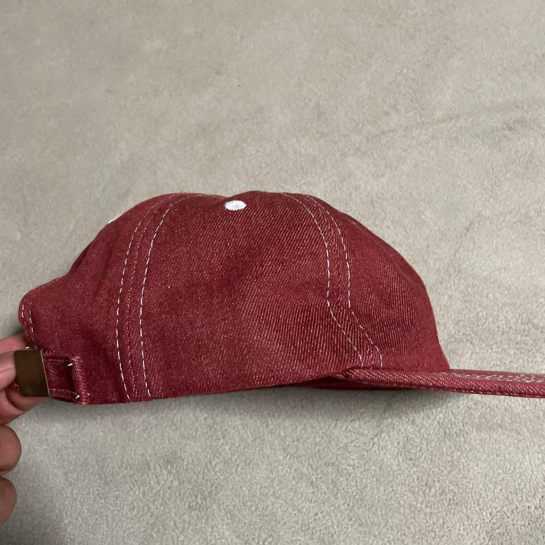 帽子 STUSSY Contrast Stitch Denim Strapback