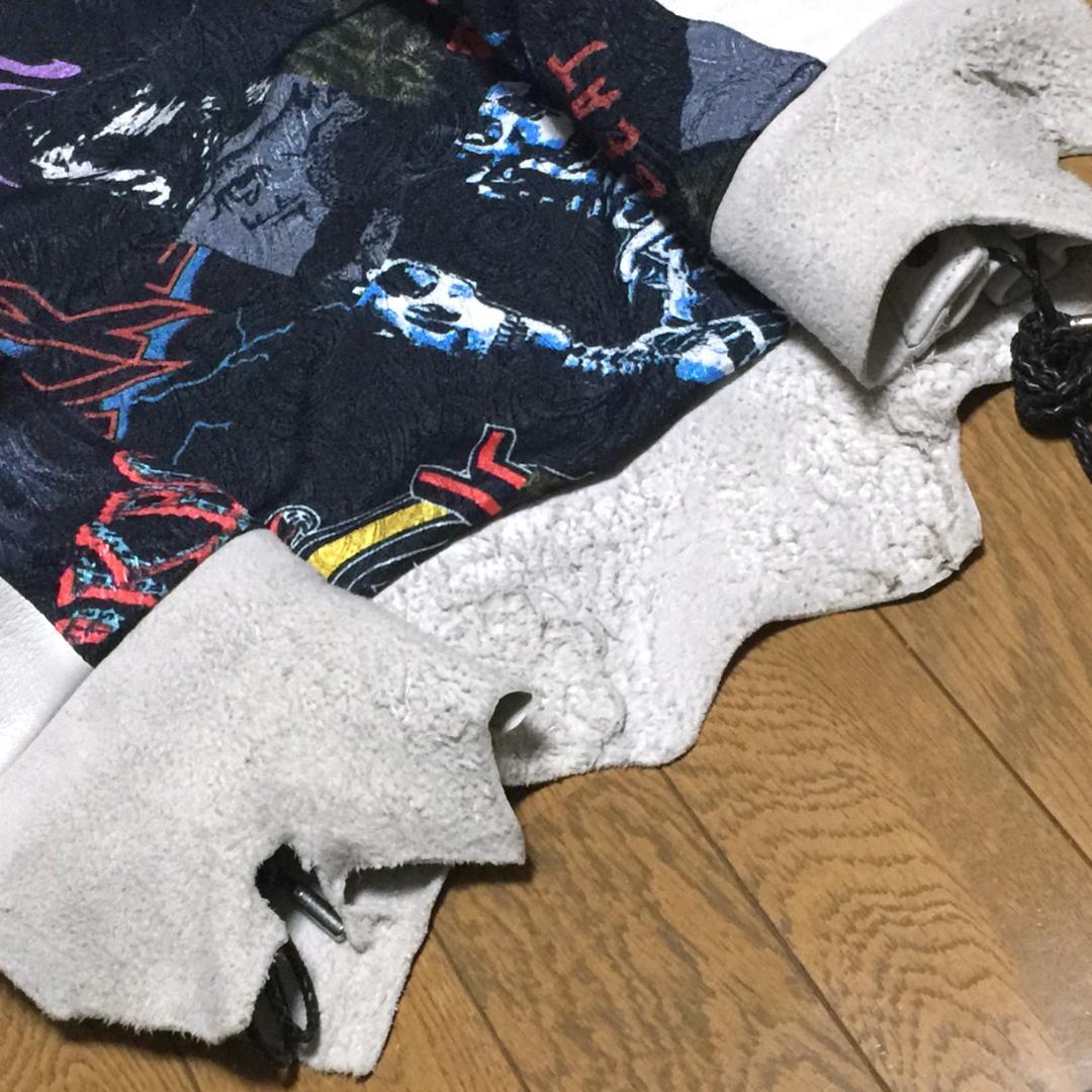 限定 Roen × BACKBONE 鹿革 ディアスキン ライダースジャケット