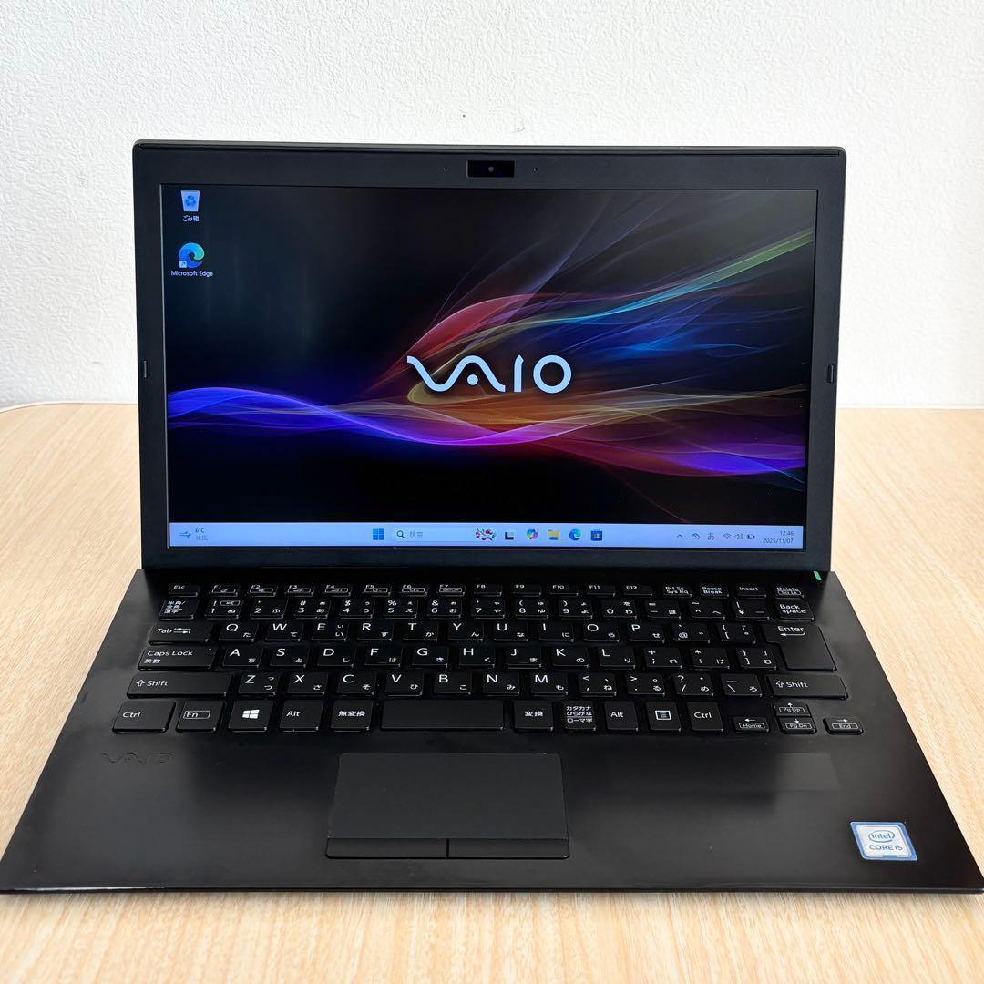【大人気】 VAIO 13.3型 i5 8世代 8GB 256GB win11