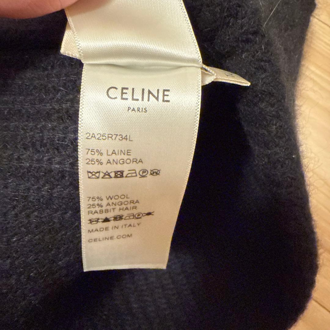 新宿伊勢丹購入 新品同様 セリーヌ ニットキャップ